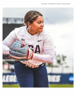 2022 Wilson A2000 Kelsey Stewart KS7 GM 12" Fastpitch Glove: WTA20RF22KS7 11 2022 Wilson A2000 Kelsey Stewart KS7 GM 12" Fastpitch Glove: WTA20RF22KS7 -Baseball Sales Shop 21 0486 Wilson USA Softball GM Kelsey Stewart Social 03