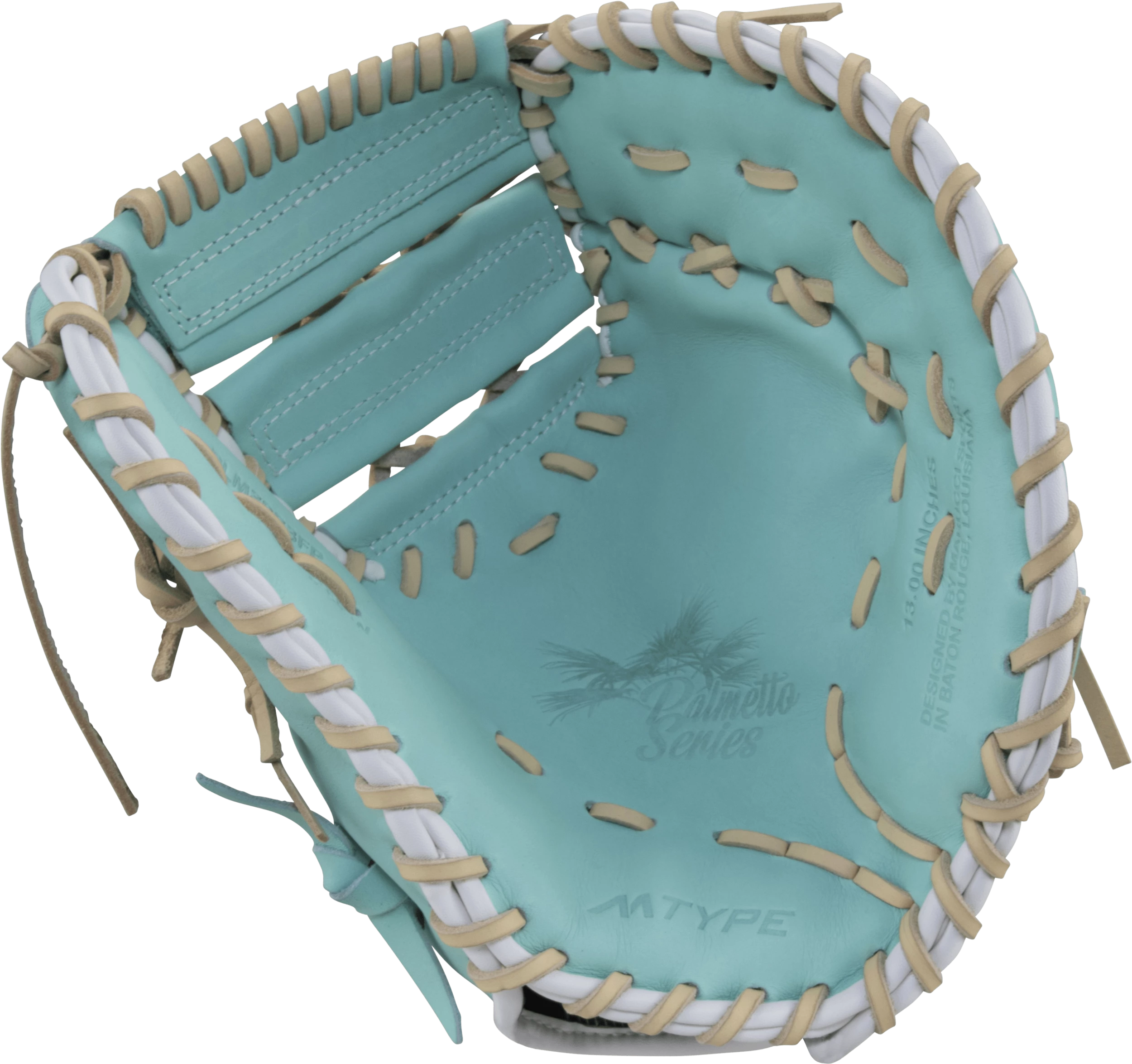 Marucci Palmetto 39S3 13" Fastpitch First Base Mitt: MFGPLM39S3FP 3 Marucci Palmetto 39S3 13" Fastpitch First Base Mitt: MFGPLM39S3FP - Image 3