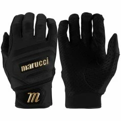 Marucci Sports PITTARDS Reserve Adult Batting Gloves (Multiple Colors): MBGPTRSV2 -Baseball Sales Shop Marucci Pittards Black MBGPTRSV2 BK