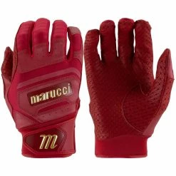 Marucci Sports PITTARDS Reserve Adult Batting Gloves (Multiple Colors): MBGPTRSV2 -Baseball Sales Shop Marucci Pittards Red MBGPTRSV2 R
