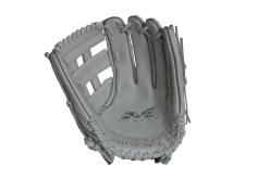 Miken Pro Series 13" Slow Pitch Fielding Glove - White/White: PRO130WW -Baseball Sales Shop PRO130WW FRONT