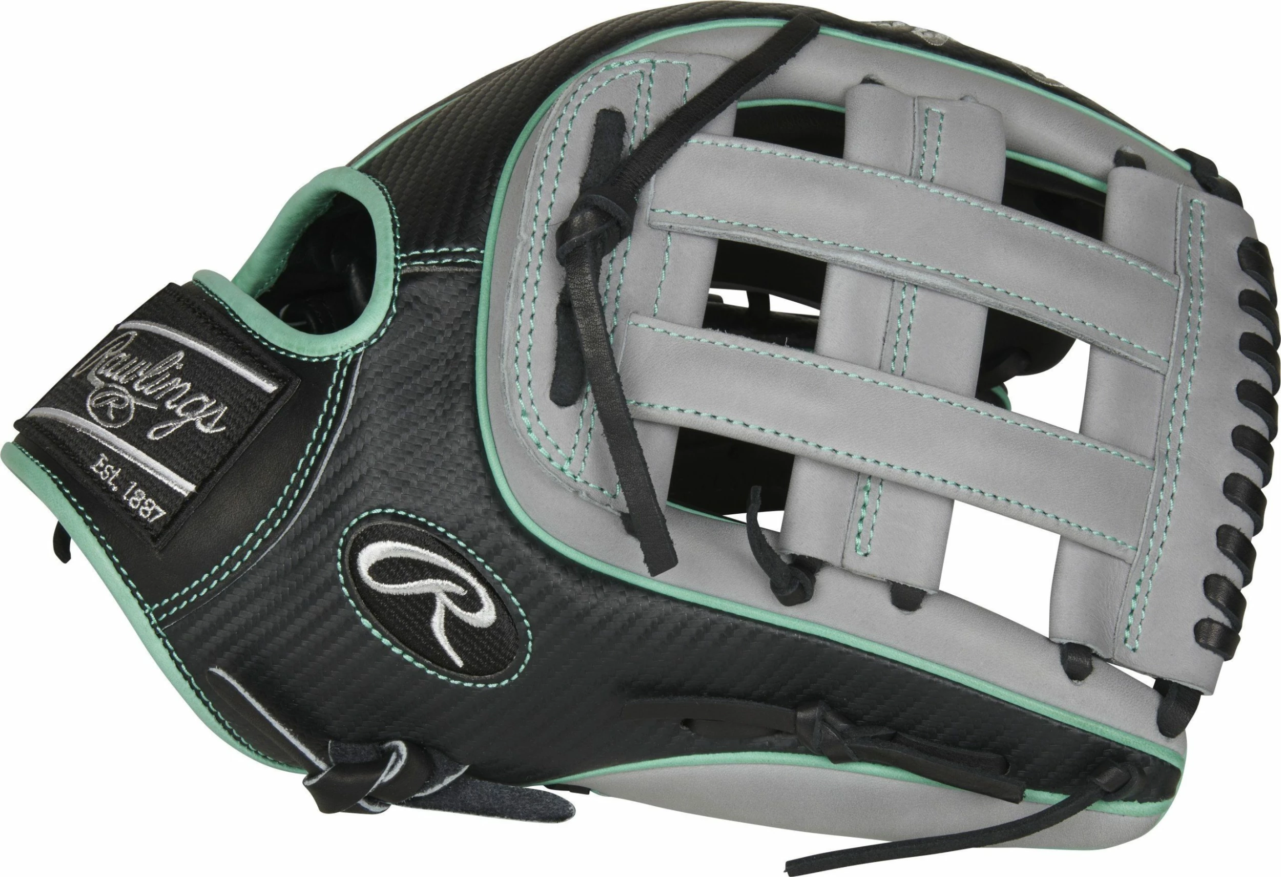 Rawlings Heart Of The Hide Hyper Shell 12.75" Baseball Glove: PRO3319-6BGCF 3 Rawlings Heart Of The Hide Hyper Shell 12.75" Baseball Glove: PRO3319-6BGCF - Image 3