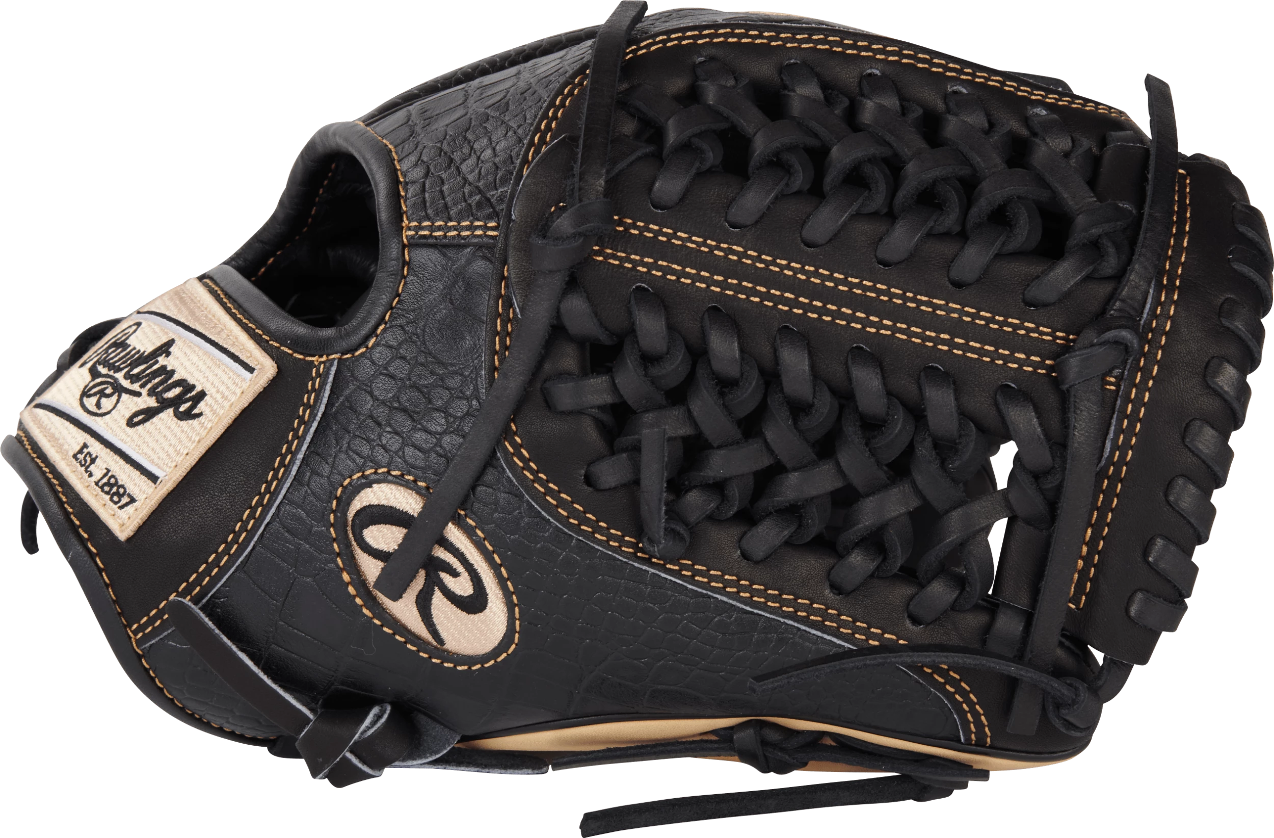 Rawlings Heart Of The Hide R2G 11.75" Infield/Pitcher's Baseball Glove: PROR205-4B 3 Rawlings Heart Of The Hide R2G 11.75" Infield/Pitcher's Baseball Glove: PROR205-4B - Image 3