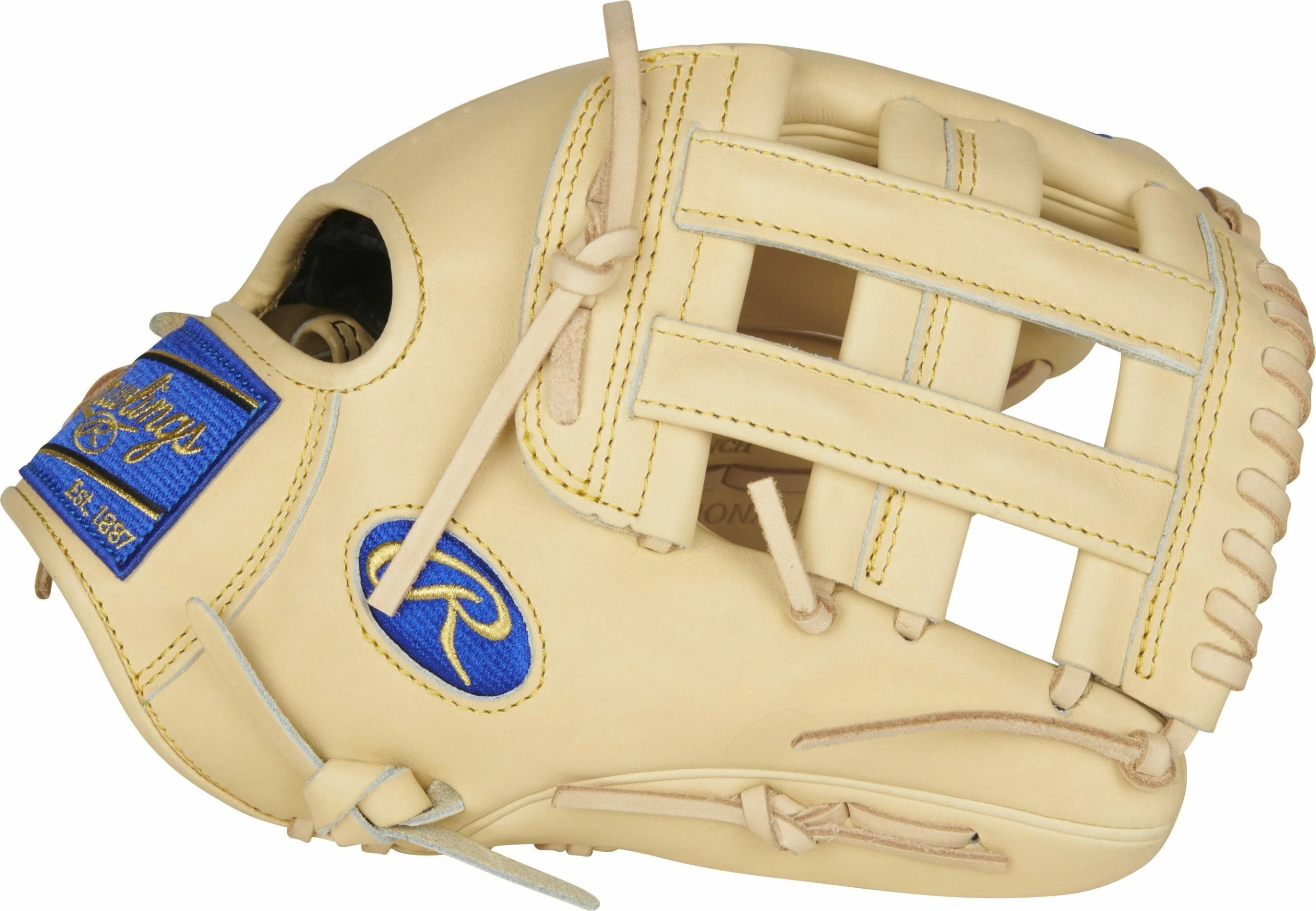 Rawlings Heart Of The Hide R2G 12.25" Infield/Outfield Baseball Glove: PRORKB17 3 Rawlings Heart Of The Hide R2G 12.25" Infield/Outfield Baseball Glove: PRORKB17 - Image 3