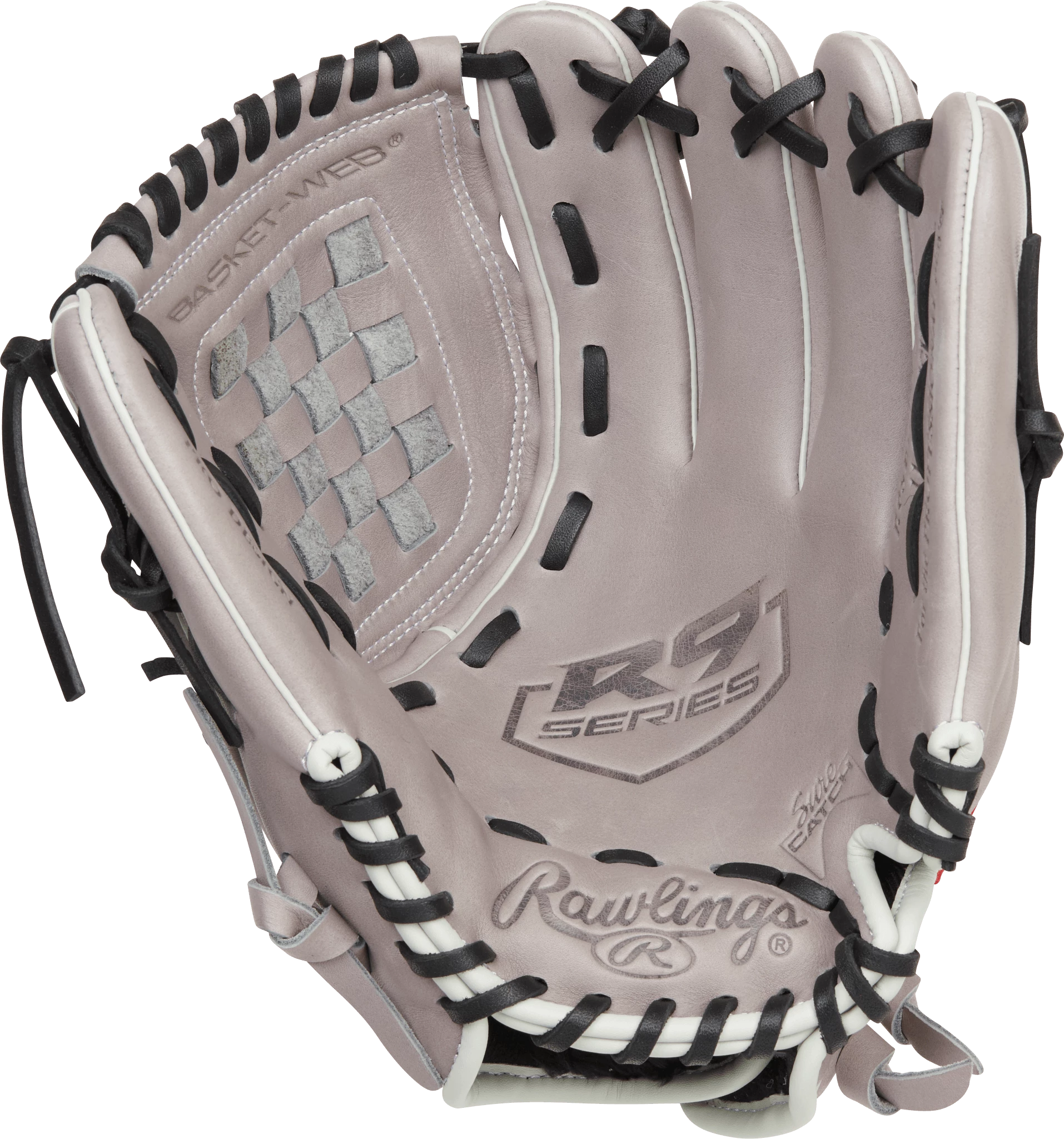 Rawlings R9 Series 11.5" Fastpitch Softball Glove: R9SB115U-3GW 3 Rawlings R9 Series 11.5" Fastpitch Softball Glove: R9SB115U-3GW - Image 3