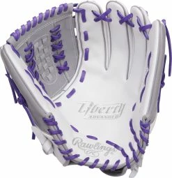 Rawlings Liberty Advanced Color Series 12.5" Fastpitch Glove: RLA125 (Multiple Colors) -Baseball Sales Shop RLA125 18WPG 1 png