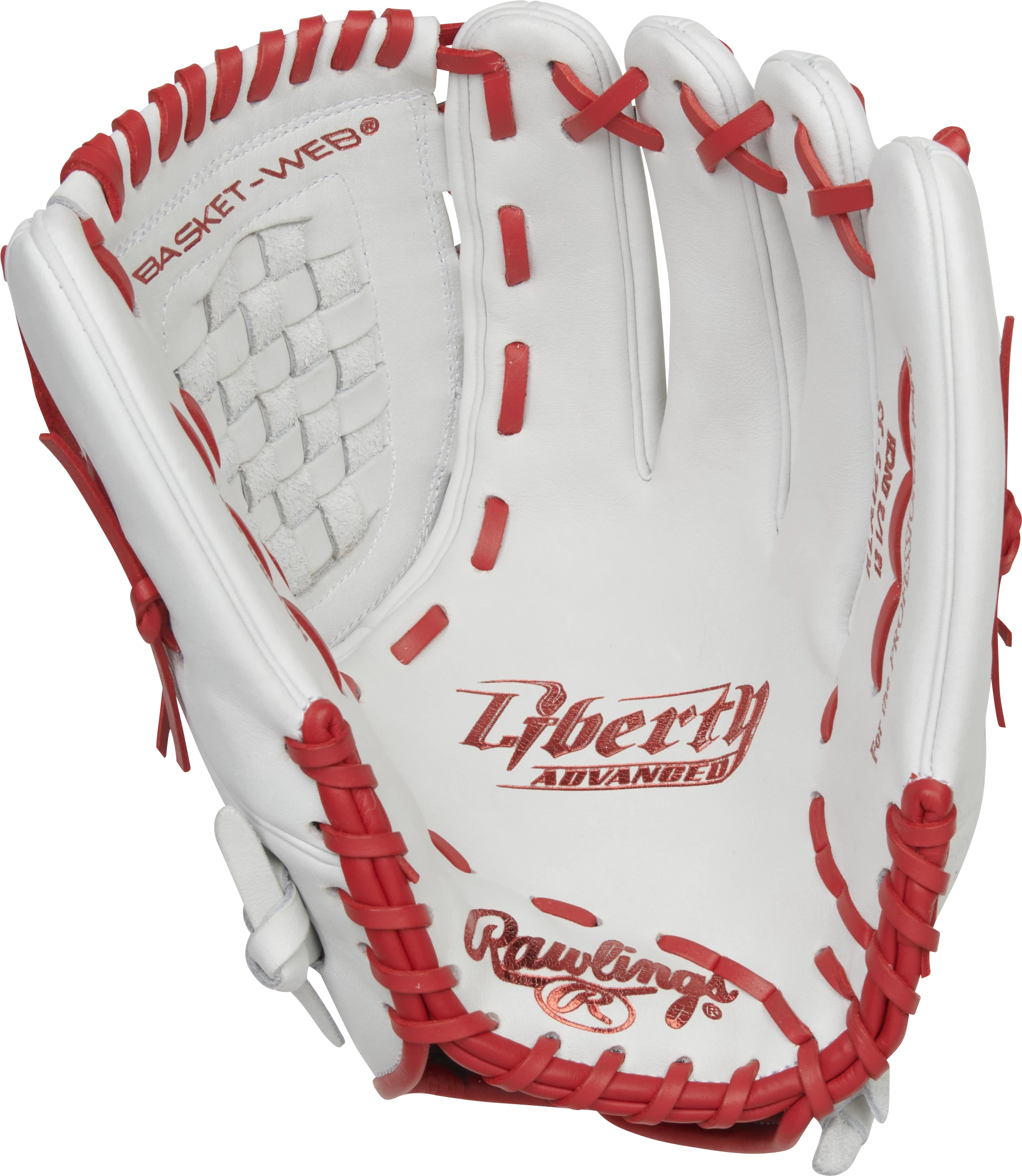Rawlings Liberty Advanced 12.5" Fastpitch Softball Glove: RLA125-3S 2 Rawlings Liberty Advanced 12.5" Fastpitch Softball Glove: RLA125-3S - Image 2