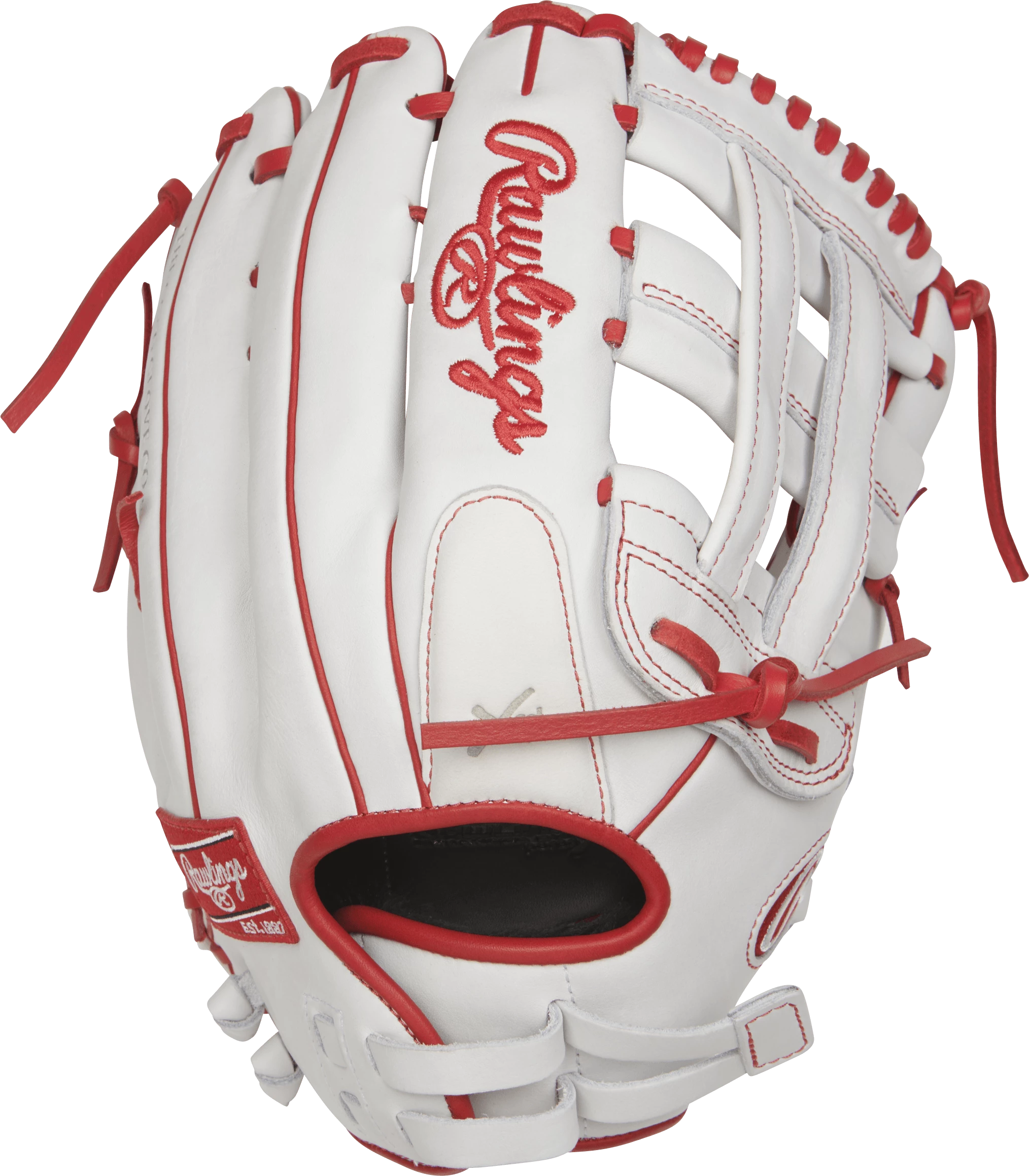 Rawlings Liberty Advanced 13" Fastpitch Softball Glove: RLA130-6W 1 Rawlings Liberty Advanced 13" Fastpitch Softball Glove: RLA130-6W