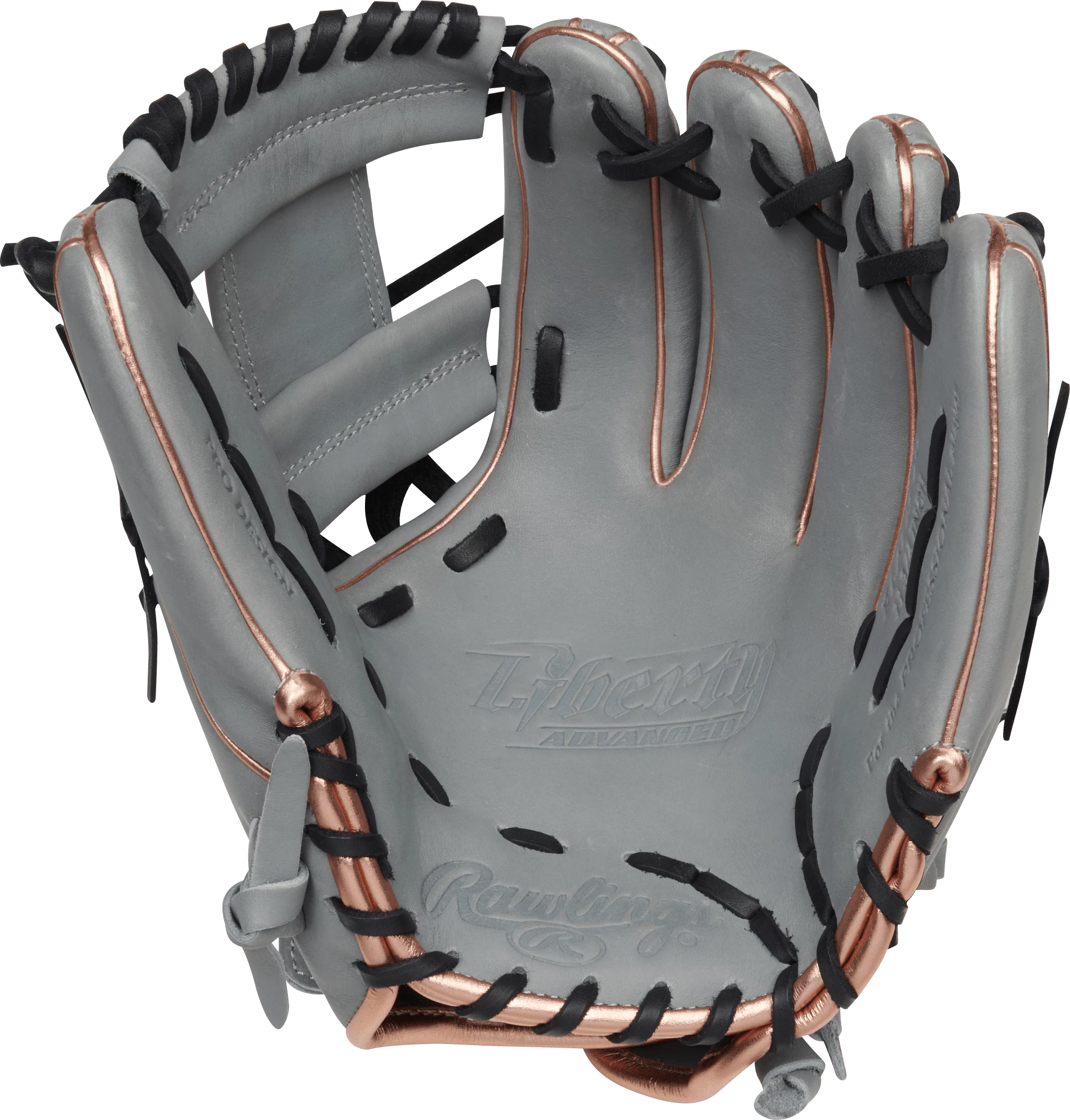 Rawlings Liberty Advanced 11.75" Fastpitch Softball Glove: RLA715-2G 2 Rawlings Liberty Advanced 11.75" Fastpitch Softball Glove: RLA715-2G - Image 2