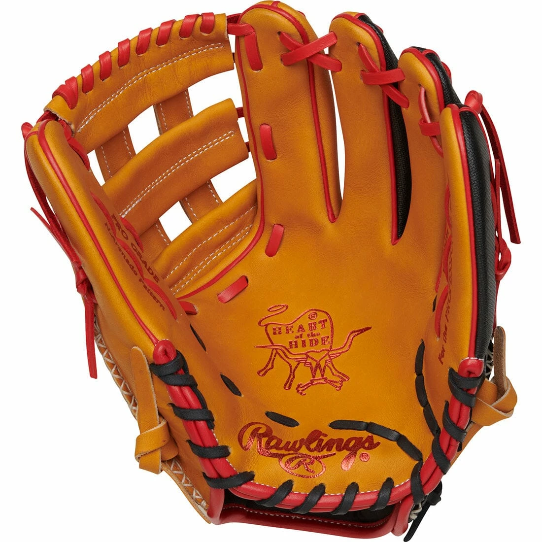 2023 Rawlings Heart Of The Hide ColorSync 7.0 12" Infield Baseball Glove: RPRONA28TSS 2 2023 Rawlings Heart Of The Hide ColorSync 7.0 12" Infield Baseball Glove: RPRONA28TSS - Image 2