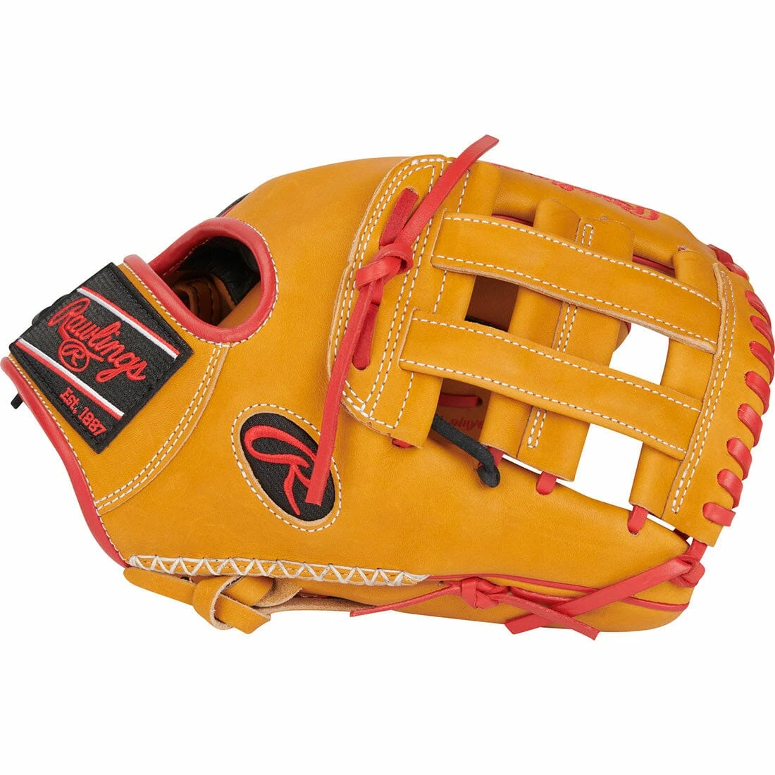 2023 Rawlings Heart Of The Hide ColorSync 7.0 12" Infield Baseball Glove: RPRONA28TSS 4 2023 Rawlings Heart Of The Hide ColorSync 7.0 12" Infield Baseball Glove: RPRONA28TSS - Image 4