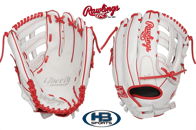 Rawlings Liberty Advanced 13" Fastpitch Softball Glove: RLA130-6W 4 Rawlings Liberty Advanced 13" Fastpitch Softball Glove: RLA130-6W - Image 4