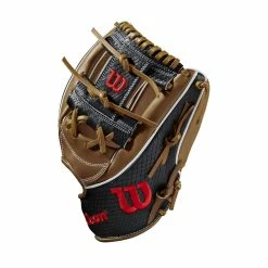 2021 Wilson A2K 1787 11.75" Infield Baseball Glove: WBW1000601175 -Baseball Sales Shop WBW100060 2 A2K IF 1787 1175 SaddleTan BlackSnakeSS.png.cq5dam.web .1200.1200
