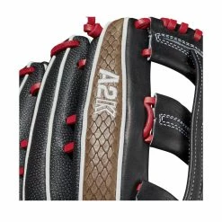 2021 Wilson A2K 1799SS 12.75" Outfield Baseball Glove: WBW1000691275 -Baseball Sales Shop WBW100069 5 A2K OF 1799SS 1275 BlackSS BrownSnakeSS Black.png.cq5dam.web .1200.1200