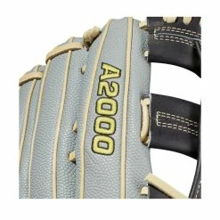 2021 Wilson A2000 1799SS 12.75" SuperSkin Outfield Baseball Glove: WBW1001121275 13 2021 Wilson A2000 1799SS 12.75" SuperSkin Outfield Baseball Glove: WBW1001121275 -Baseball Sales Shop WBW100112 5 A2000 OF 1799SS 1275 Black GreySS Blonde.png.cq5dam.web .1200.1200