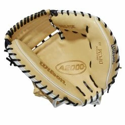 Wilson A2000 CM33 33" Baseball Catcher's Mitt: WBW10011533 -Baseball Sales Shop WBW100115 1 A2000 C DPCM 33 Blonde.png.cq5dam.web .1200.1200