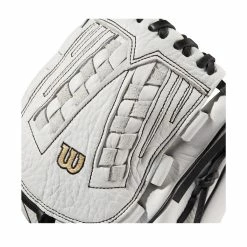2022 Wilson A1000 V125 12.5" Outfield/Pitcher's Fastpitch Softball Glove: WTA10RF22V125 15 2022 Wilson A1000 V125 12.5" Outfield/Pitcher's Fastpitch Softball Glove: WTA10RF22V125 -Baseball Sales Shop WBW100182 4 A1000 FP V125 OF 125 White Black.png.cq5dam.web .1200.1200