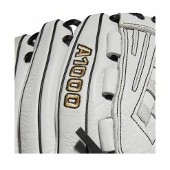 2022 Wilson A1000 V125 12.5" Outfield/Pitcher's Fastpitch Softball Glove: WTA10RF22V125 14 2022 Wilson A1000 V125 12.5" Outfield/Pitcher's Fastpitch Softball Glove: WTA10RF22V125 -Baseball Sales Shop WBW100182 5 A1000 FP V125 OF 125 White Black.png.cq5dam.web .1200.1200