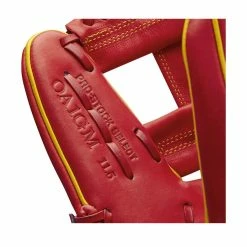 2021 Wilson A2K Ozzie Albies OA1 GM 11.5" Infield Baseball Glove: WTA2KRB21OA1GM -Baseball Sales Shop WBW100234 6 A2K IF OA1GM Ozzie Albies GM 115 Red Yellow.png.cq5dam.web .1200.1200