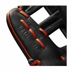 2022 Wilson A2000 1716 11.5" Infield Baseball Glove: WTA20RB221716 -Baseball Sales Shop WBW100389 6 A2000 Leather 1716 IF 115 Black Copper.png.cq5dam.web .1200.1200