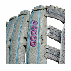 Wilson A2000 SCSP13SS 13" Slowpitch Softball Fielding Glove: WBW10040213 14 Wilson A2000 SCSP13SS 13" Slowpitch Softball Fielding Glove: WBW10040213 -Baseball Sales Shop WBW100402 5 A2000 SP13 SC 13 GreyDimpled GreySS BlackSS.png.cq5dam.web .1200.1200