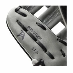 2022 Wilson A2000 TA7 Tim Anderson GM 11.5" Baseball Glove: WTA20RB22TA7GM -Baseball Sales Shop WBW100433 6 A2000 TA7 GM IF 115 Black Grey.png.cq5dam.web .1200.1200