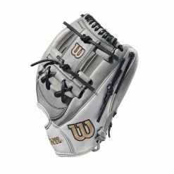 2022 Wilson A2000 H75 11.75" Infield Fastpitch Softball Glove: WTA20RF22H75 -Baseball Sales Shop WBW100437 2 A2000 FP IF H75 1175 Grey White.png.cq5dam.web .1200.1200