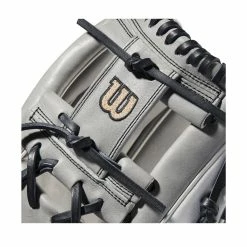 2022 Wilson A2000 H75 11.75" Infield Fastpitch Softball Glove: WTA20RF22H75 -Baseball Sales Shop WBW100437 4 A2000 FP IF H75 1175 Grey White.png.cq5dam.web .1200.1200