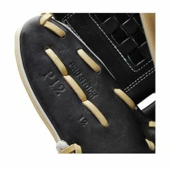 2022 Wilson A2000 P12 12" PItcher's Fastpitch Softball Glove: WTA20RF22P12 -Baseball Sales Shop WBW100439 6 A2000 FP P P12 12 Blonde Black.png.cq5dam.web .1200.1200