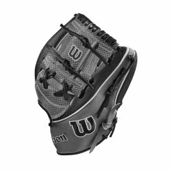 2023 Wilson A2K SC1787SS 11.75" Infield Baseball Glove: WBW1008921175 -Baseball Sales Shop WBW100892 2 A2K IF 1787SC 1175 BlackSS GreyDimple Grey.png.cq5dam.web .1200.1200