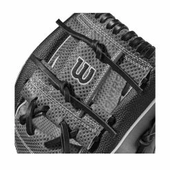 2023 Wilson A2K SC1787SS 11.75" Infield Baseball Glove: WBW1008921175 -Baseball Sales Shop WBW100892 4 A2K IF 1787SC 1175 BlackSS GreyDimple Grey.png.cq5dam.web .1200.1200