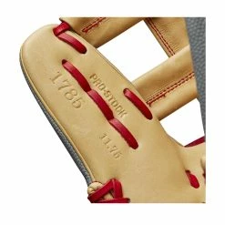 2023 Wilson A2000 1785 Super Skin 11.75" Infield Baseball Glove: WBW1009711175 13 2023 Wilson A2000 1785 Super Skin 11.75" Infield Baseball Glove: WBW1009711175 -Baseball Sales Shop WBW100971 6 2023 A2000 IF 1785SS 1175 GreySS Blonde Red.png.cq5dam.web .1200.1200