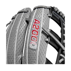 2023 Wilson A2000 FP75SS 11.75" Infield Fastpitch Glove: WBW1009911175 13 2023 Wilson A2000 FP75SS 11.75" Infield Fastpitch Glove: WBW1009911175 -Baseball Sales Shop WBW100991 5 A2000 FP FP75SS 1175 GreySnakeSS Black Red