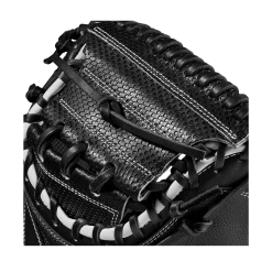 2023 Wilson A2000 M1DSS 33.5" Baseball Catcher's Mitt: WBW100995335 -Baseball Sales Shop WBW100995 4 A2000 C M1DSC 335 BlackSS BlackDimple White WilsonGold