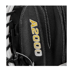 2023 Wilson A2000 M1DSS 33.5" Baseball Catcher's Mitt: WBW100995335 -Baseball Sales Shop WBW100995 5 A2000 C M1DSC 335 BlackSS BlackDimple White WilsonGold