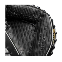 2023 Wilson A2000 M1DSS 33.5" Baseball Catcher's Mitt: WBW100995335 -Baseball Sales Shop WBW100995 6 A2000 C M1DSC 335 BlackSS BlackDimple White WilsonGold