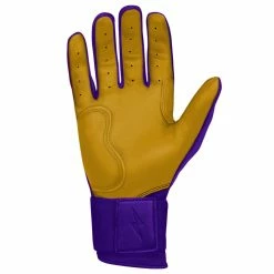 Bruce Bolt PREMIUM PRO Long Cuff Batting Gloves: Purple 12 Bruce Bolt PREMIUM PRO Long Cuff Batting Gloves: Purple -Baseball Sales Shop premium pro long cuff batting gloves purple brucebolt 661404