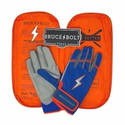 Bruce Bolt PREMIUM PRO NIMMO Short Cuff Batting Gloves: Blue -Baseball Sales Shop premium pro nimmo series short cuff batting gloves blue gloves brucebolt 966194